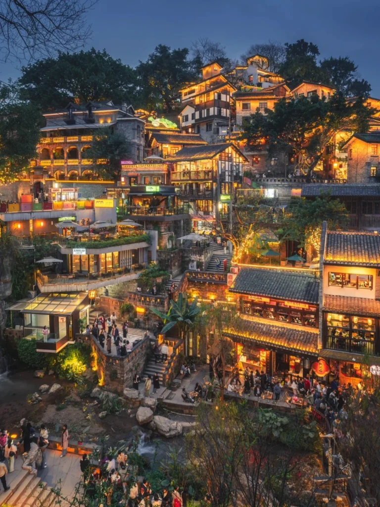 xiahaoli chongqing night view